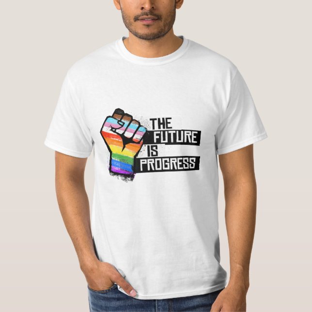 The Future is Progress T-Shirt (Front)