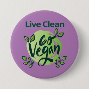 The Future is Vegan Design 7.5 Cm Round Badge