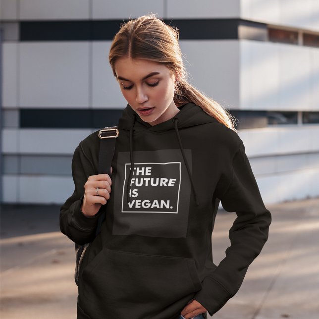 The Future Is Vegan Hoodie (Creator Uploaded)
