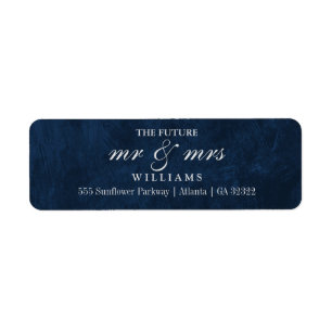 The Future Mr and Mrs Return Address