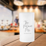 The Future Mrs and Your Name | Modern Beauty Gift Frosted Glass Beer Mug<br><div class="desc">Introducing "The Future Mrs and Your Name" Modern Beauty Gift Set from Zazzle Celebrate the joyous occasion of the future Mrs. with a modern beauty gift set from Zazzle that combines luxury, personalisation, and style. This exclusive gift set is designed to make her feel truly special as she embarks on...</div>