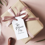 The Future Mrs and Your Name | Modern Beauty Gift Gift Tags<br><div class="desc">Introducing "The Future Mrs and Your Name" Modern Beauty Gift Set from Zazzle Celebrate the joyous occasion of the future Mrs. with a modern beauty gift set from Zazzle that combines luxury, personalisation, and style. This exclusive gift set is designed to make her feel truly special as she embarks on...</div>