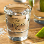 The Future Mrs and Your Name | Modern Beauty Gift Shot Glass<br><div class="desc">Introducing "The Future Mrs and Your Name" Modern Beauty Gift Set from Zazzle Celebrate the joyous occasion of the future Mrs. with a modern beauty gift set from Zazzle that combines luxury, personalisation, and style. This exclusive gift set is designed to make her feel truly special as she embarks on...</div>