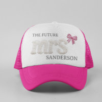 The Future Mrs Bride Faux Pearl Embroidered Patch