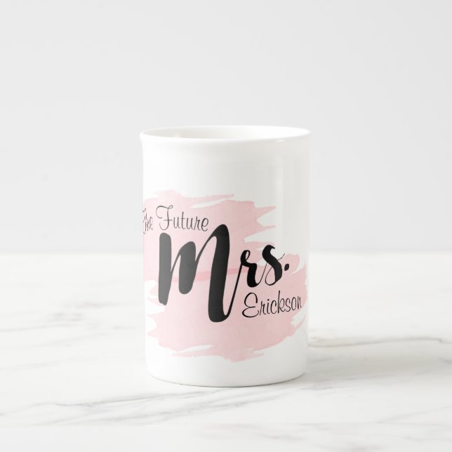 The Future Mrs. Mug - Pink (Front)