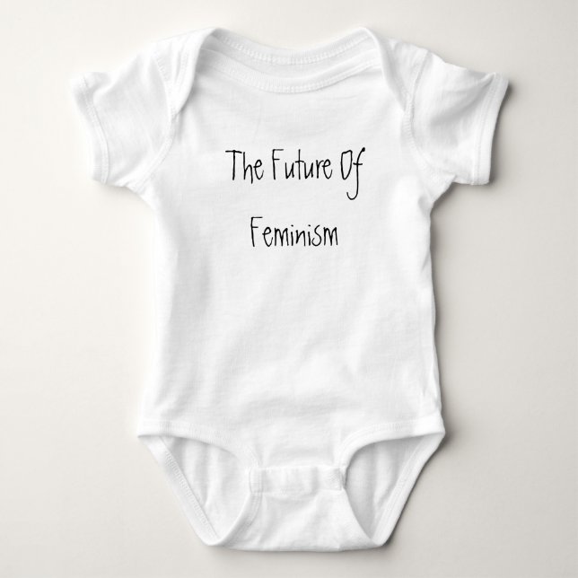 The Future Of Feminism Baby Bodysuit (Front)