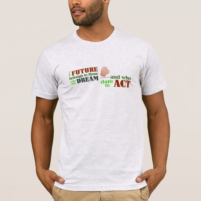 The Future shirt - choose style & colour (Front)