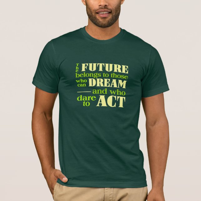 The Future shirt - choose style & colour (Front)