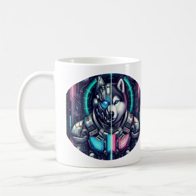 The Future Wolf Coffee Mug (Left)