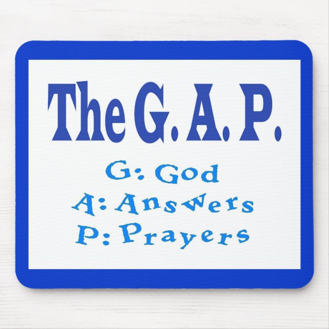The G. A. P. Collection Mouse Pad (Front)
