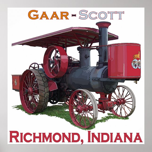 The Gaar-Scott Poster (Front)