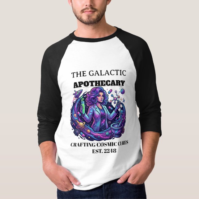 The Galactic Apothecary T-Shirt (Front)