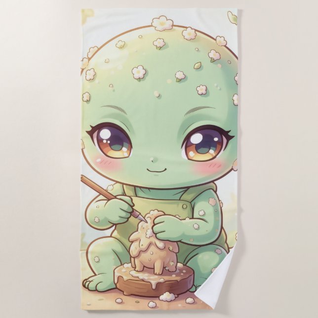 The Galaxy Wanderers of Nectar.1 Beach Towel (Front)