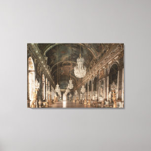 The Galerie des Glaces 1678-84 Canvas Print