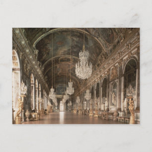 The Galerie des Glaces 1678-84 Postcard