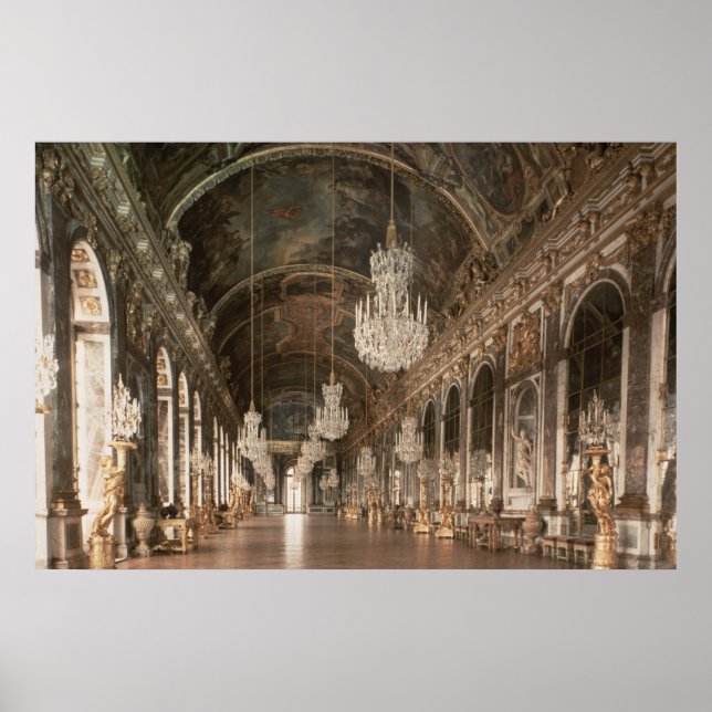 The Galerie des Glaces 1678-84 Poster (Front)