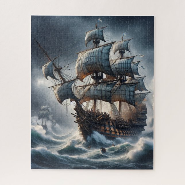 THE GALLEON JIGSAW PUZZLE (Vertical)
