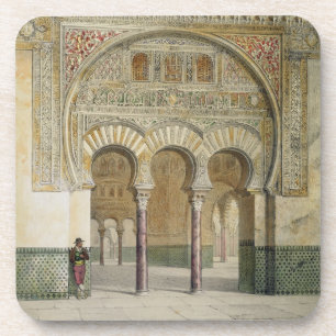 The Gallery of the Court of Lions at the Alhambra, Coaster