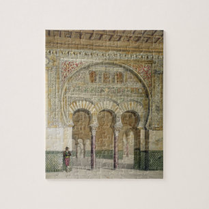The Gallery of the Court of Lions at the Alhambra, Jigsaw Puzzle