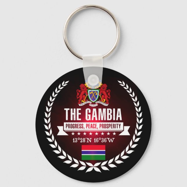 The Gambia Key Ring (Front)