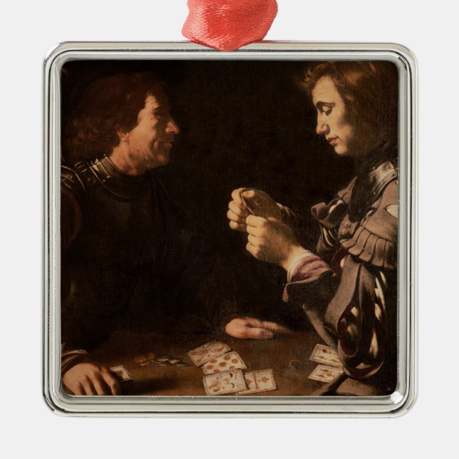 The Gamblers Metal Tree Decoration (Front)