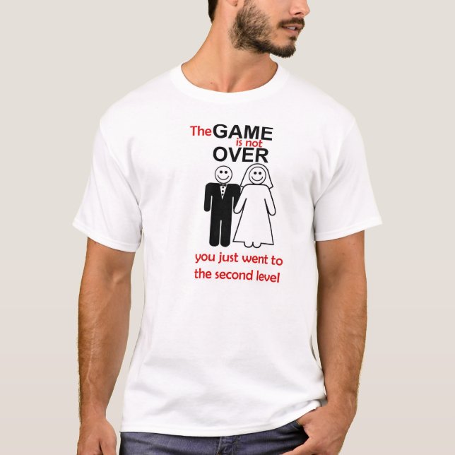 the game is not over t-shirt (Front)