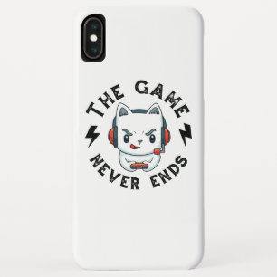 The Game never ends Case-Mate iPhone Case