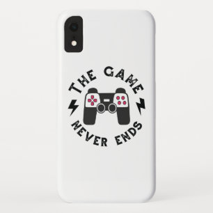 The Game never ends Case-Mate iPhone Case
