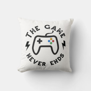 The Game never ends Cushion