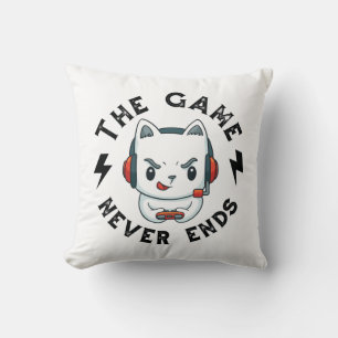 The Game never ends Cushion