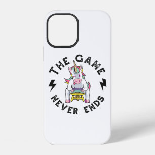 The Game never ends for Unicorns iPhone 12 Case