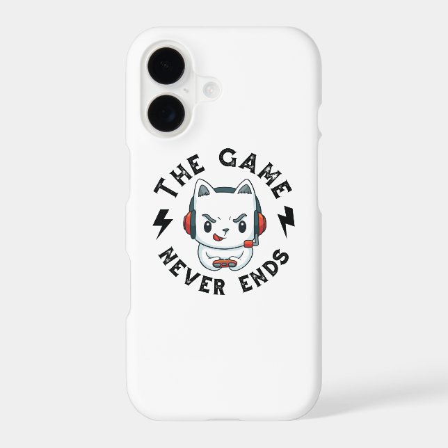 The Game never ends Samsung Galaxy Case (Back)