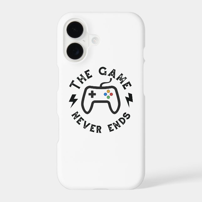 The Game never ends Samsung Galaxy Case (Back)