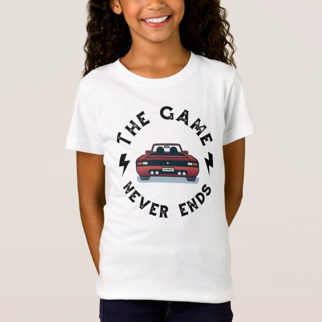 The Game never ends T-Shirt (Front)