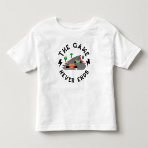The Game never ends Toddler T-Shirt