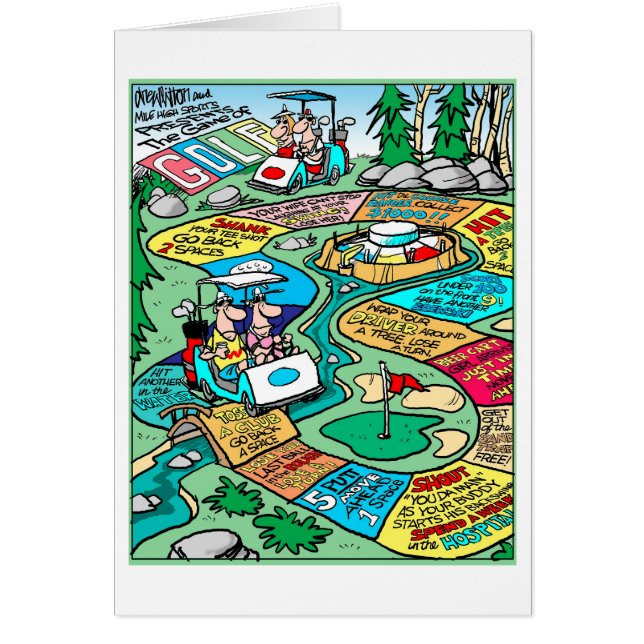 The Game of Golf (Front)