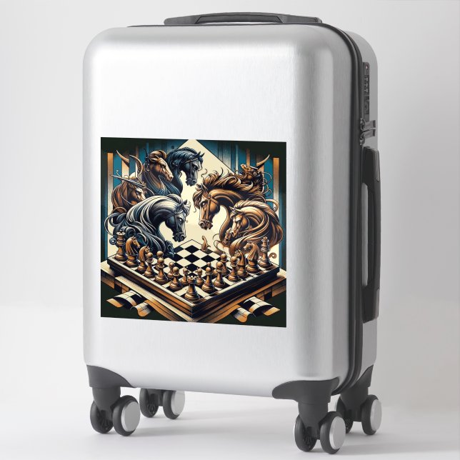 The game of knights – chess meets fantasy (Suitcase)