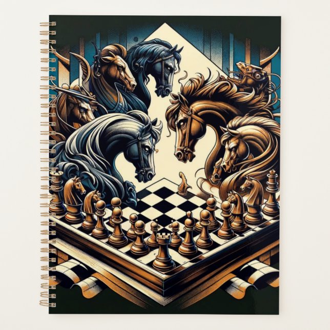 The game of knights – chess meets fantasy planner (Front)