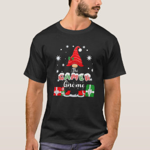 The Gamer Gnome Family Matching Christmas Funny Gr T-Shirt
