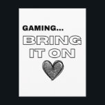 The Gamer Postcard<br><div class="desc">The Gamer - Postcard
Share the love for the game!</div>