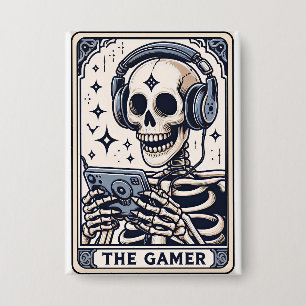 The Gamer Skeleton Tarot Card Shirt