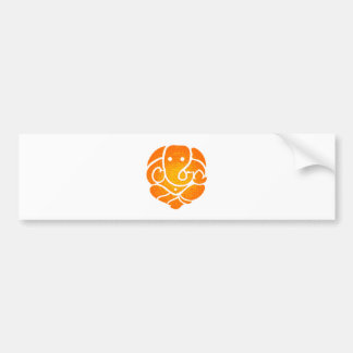 THE GANESH LOVE BUMPER STICKER