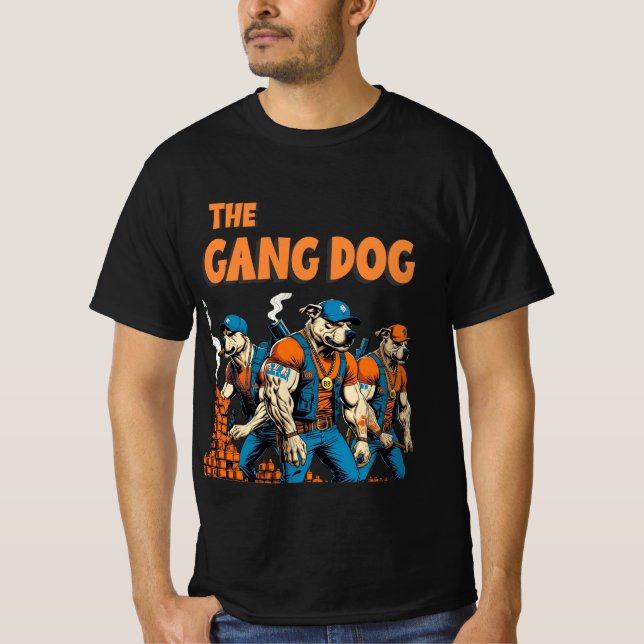 The Gang Dog Street Crew Tee (Front)