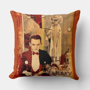 The Gangster's Blonde Girl Cushion