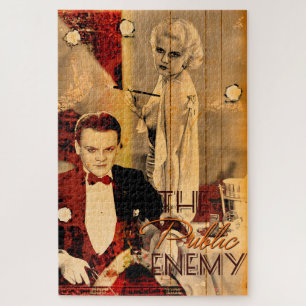 The Gangster's Blonde Girl Jigsaw Puzzle