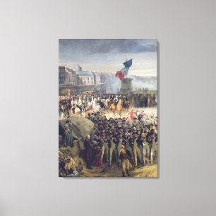 The Garde Nationale de Paris Canvas Print