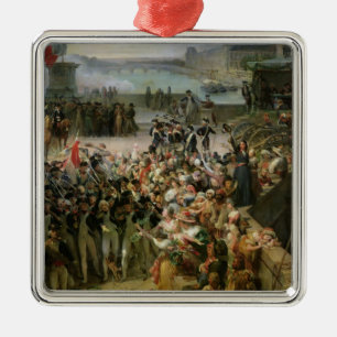 The Garde Nationale de Paris Metal Tree Decoration