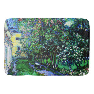 The Garden at the Asylum at Saint-Rémy, Van Gogh Bath Mat
