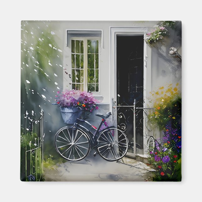 The Garden Bike Magnet (Front)