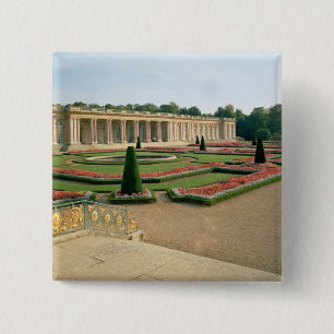 The Garden Facade of the Grand Trianon, 1687 (phot 15 Cm Square Badge